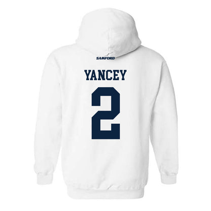 Samford - NCAA Football : David Yancey - Classic Shersey Hooded Sweatshirt-1
