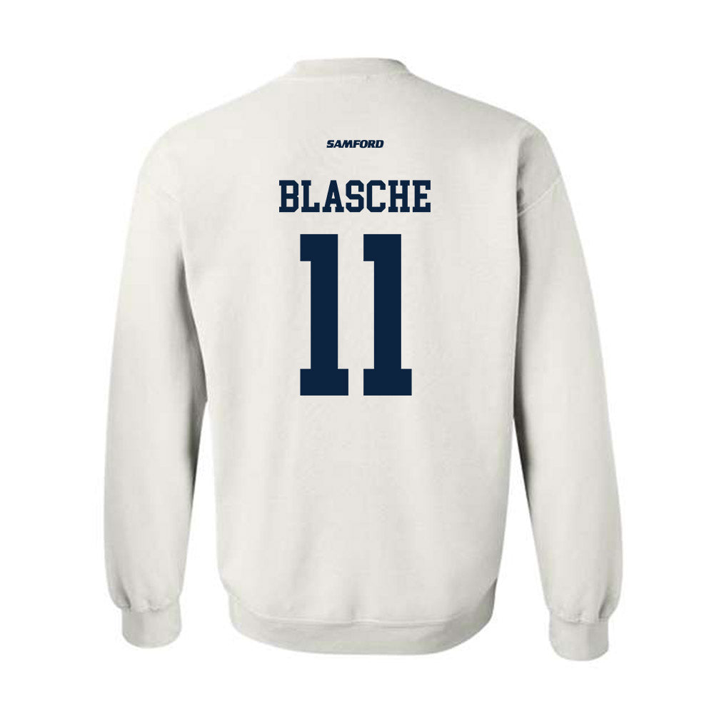 Samford - NCAA Baseball : Mason Blasche - Classic Shersey Crewneck Sweatshirt-1