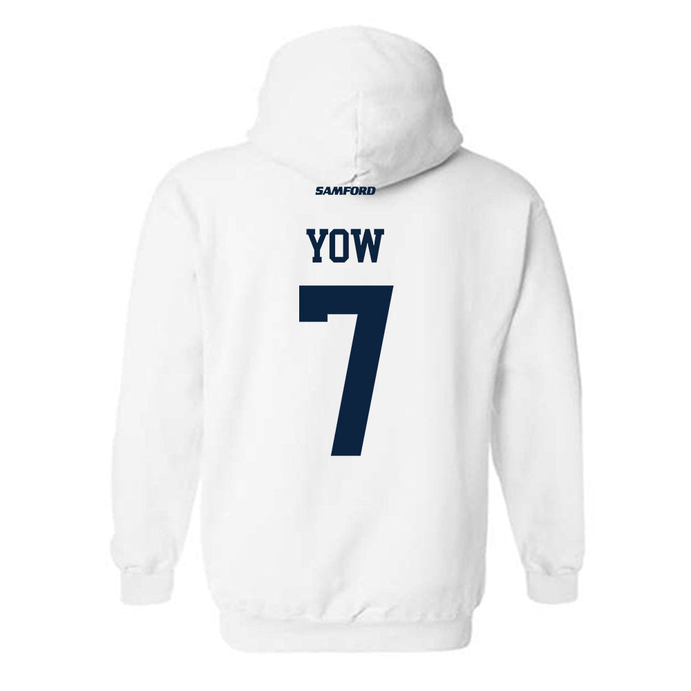Samford - NCAA Football : Kerrell Yow - Classic Shersey Hooded Sweatshirt-1