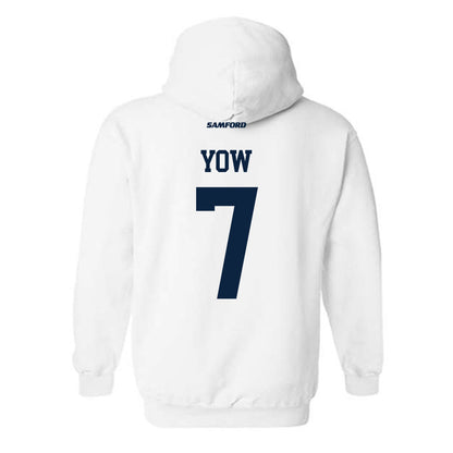Samford - NCAA Football : Kerrell Yow - Classic Shersey Hooded Sweatshirt-1