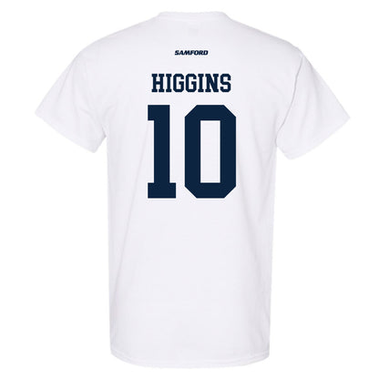 Samford - NCAA Baseball : Trey Higgins - T-Shirt-1