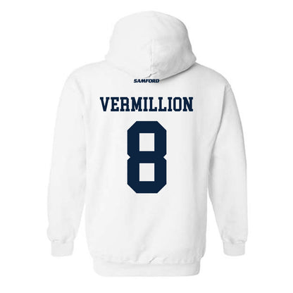 Samford - NCAA Baseball : Ryan Vermillion - Classic Shersey Hooded Sweatshirt-1