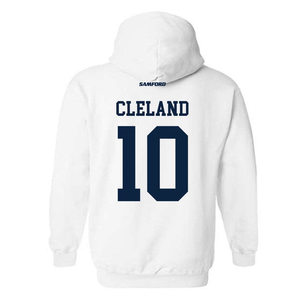 Samford - NCAA Football : Coulter Cleland - Classic Shersey Hooded Sweatshirt-1