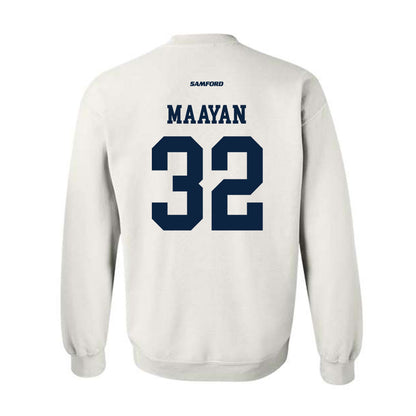 Samford - NCAA Women's Basketball : Yael Maayan - Crewneck Sweatshirt-1