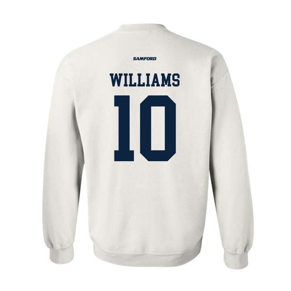 Samford - NCAA Football : Greg Williams - Classic Shersey Crewneck Sweatshirt-1