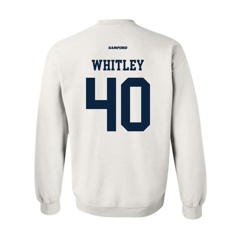 Samford - NCAA Football : Jordan Whitley - Crewneck Sweatshirt-1