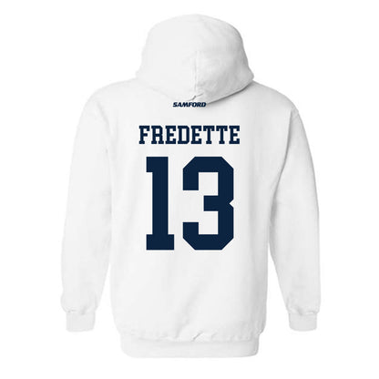 Samford - NCAA Baseball : Michael Fredette - Classic Shersey Hooded Sweatshirt-1