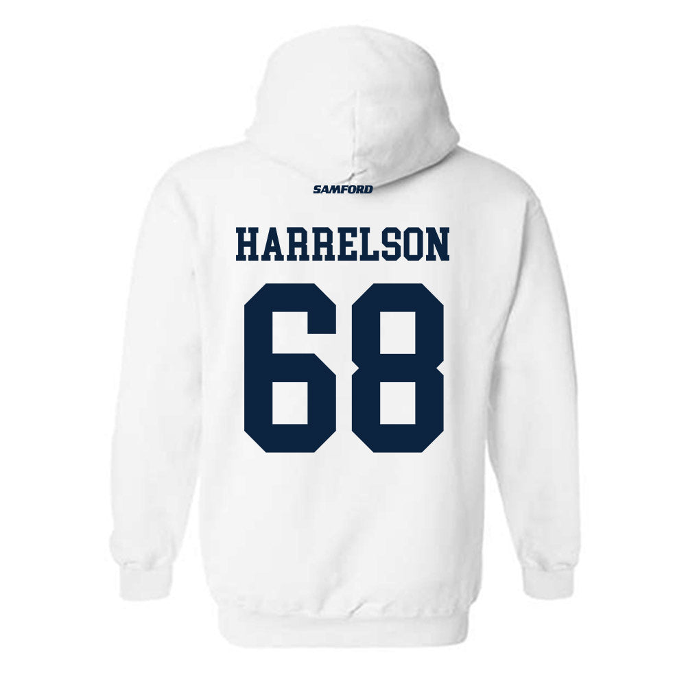Samford - NCAA Football : Asher Harrelson - Hooded Sweatshirt-1