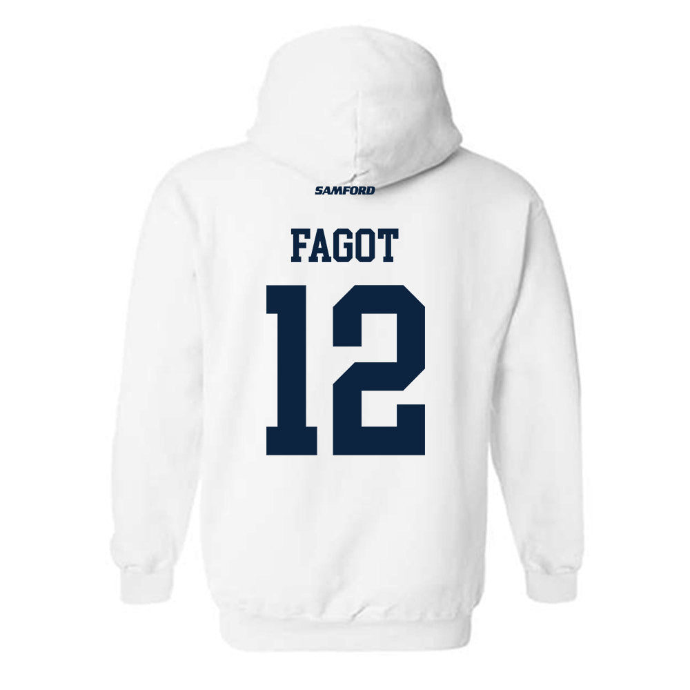 Samford - NCAA Baseball : Christopher Fagot - Classic Shersey Hooded Sweatshirt-1