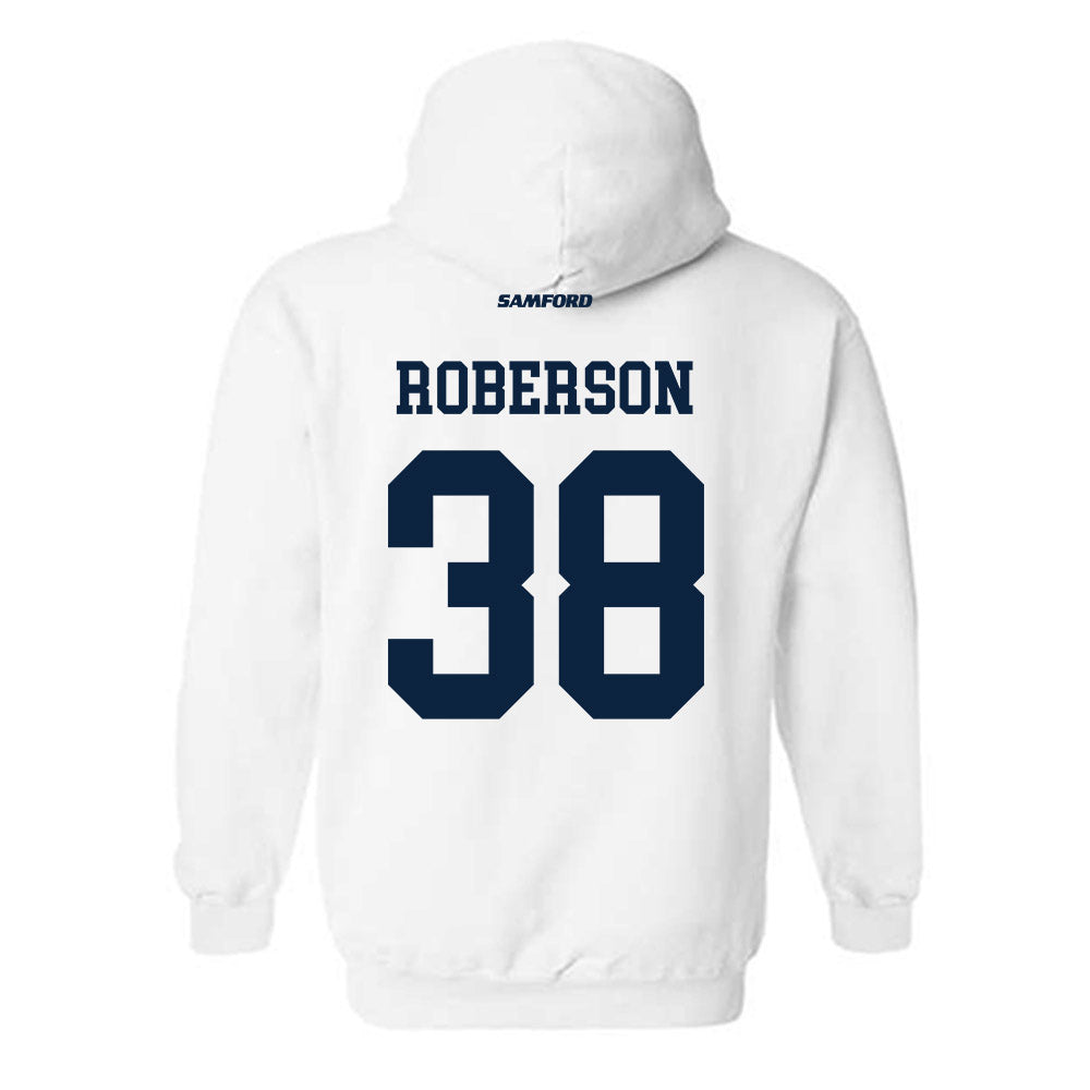 Samford - NCAA Football : Michael Roberson - Classic Shersey Hooded Sweatshirt-1