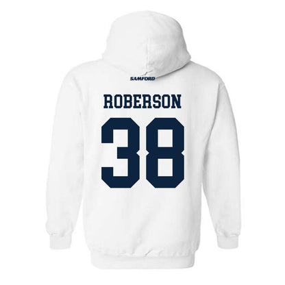 Samford - NCAA Football : Michael Roberson - Classic Shersey Hooded Sweatshirt-1