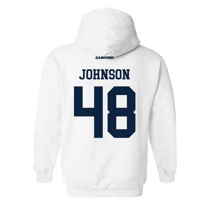 Samford - NCAA Football : Jacob Johnson - Hooded Sweatshirt-1