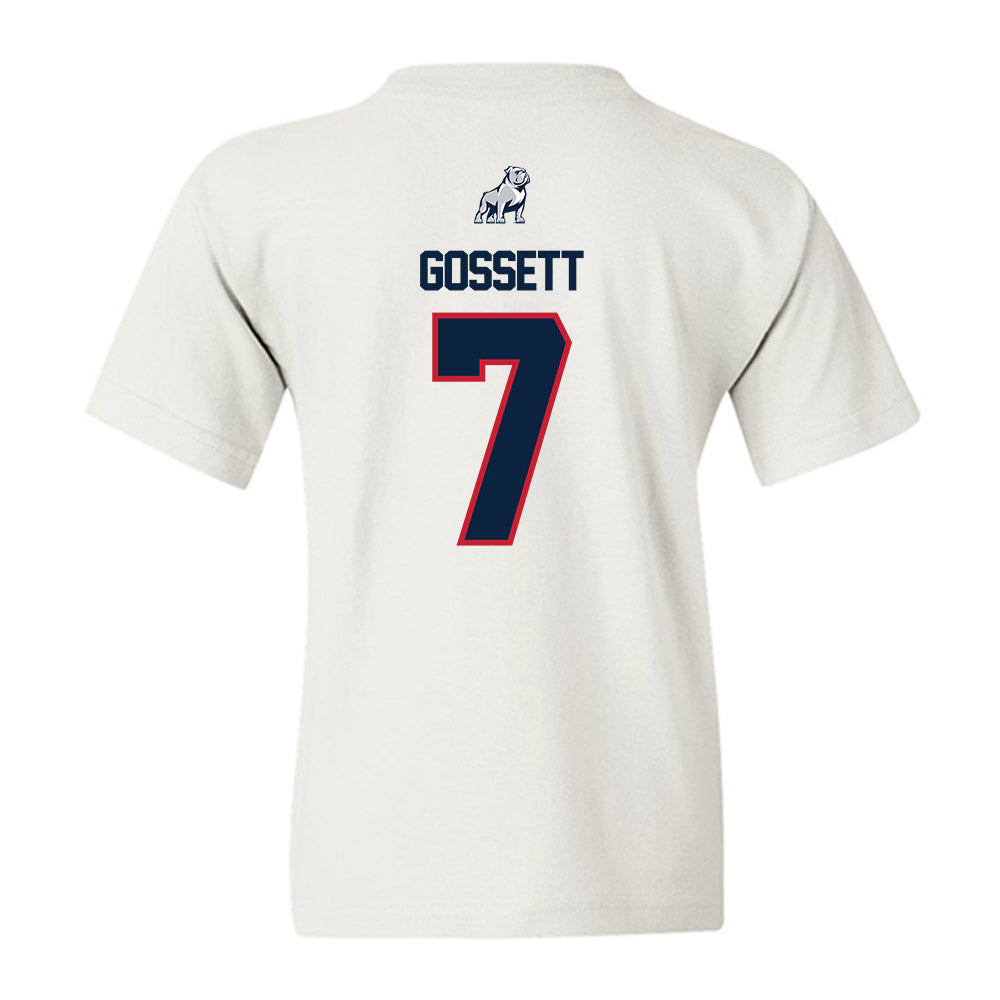 Samford - NCAA Men's Basketball : JD Gossett - Youth T-Shirt-1