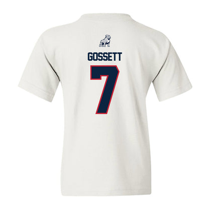 Samford - NCAA Men's Basketball : JD Gossett - Youth T-Shirt-1