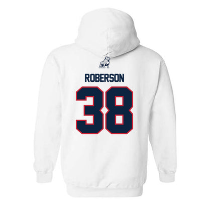 Samford - NCAA Football : Michael Roberson - Classic Shersey Hooded Sweatshirt-1
