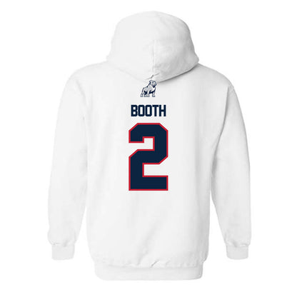 Samford - NCAA Men's Basketball : Jadin Booth - Hooded Sweatshirt-1