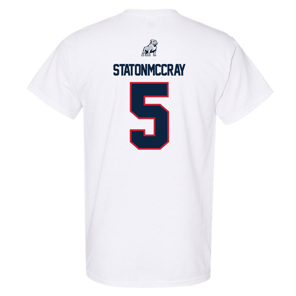 Samford - NCAA Men's Basketball : AJ Staton-McCray - T-Shirt-1