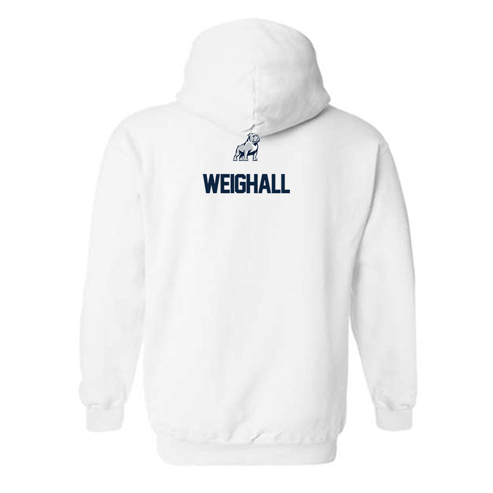 Samford - NCAA Men's Track & Field : Grant Weighall - Classic Shersey Hooded Sweatshirt-1