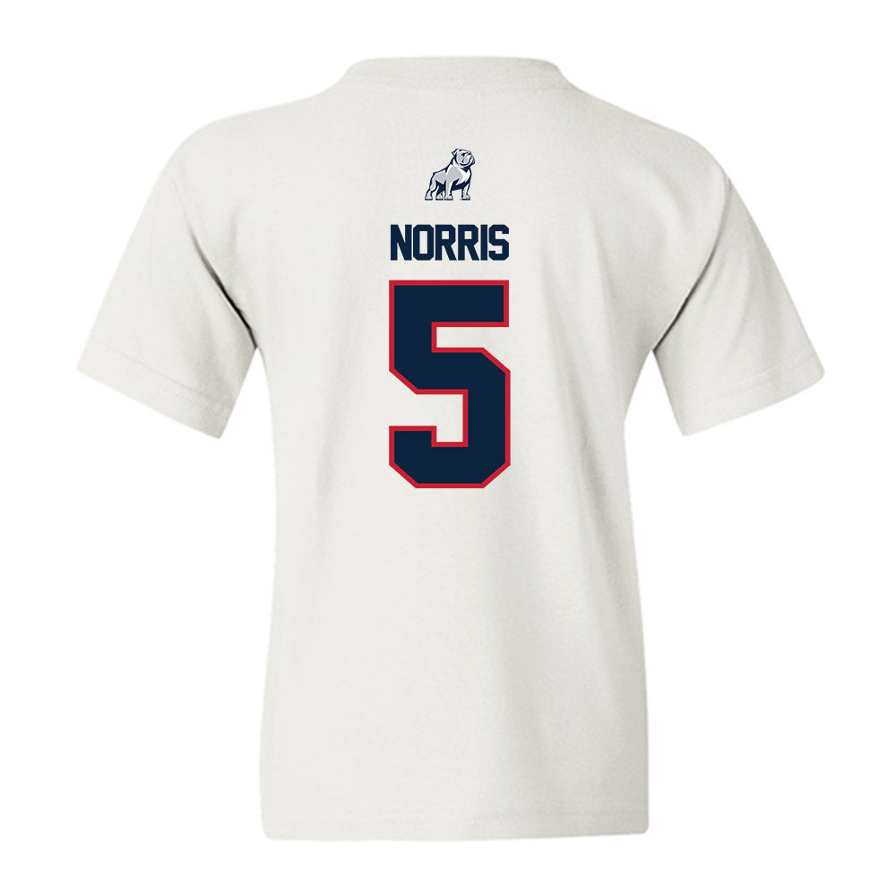 Samford - NCAA Men's Basketball : Cade Norris - Youth T-Shirt-1