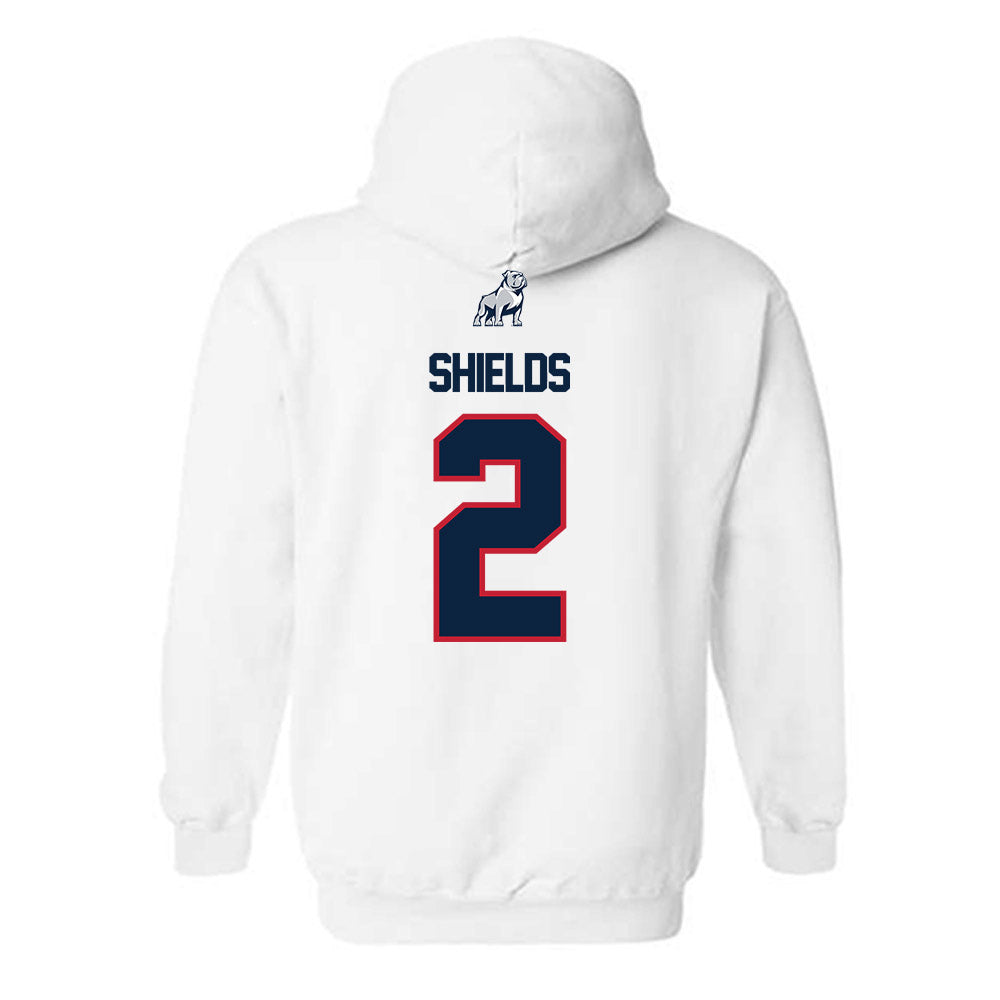 Samford - NCAA Football : Will Shields - Classic Shersey Hooded Sweatshirt-1