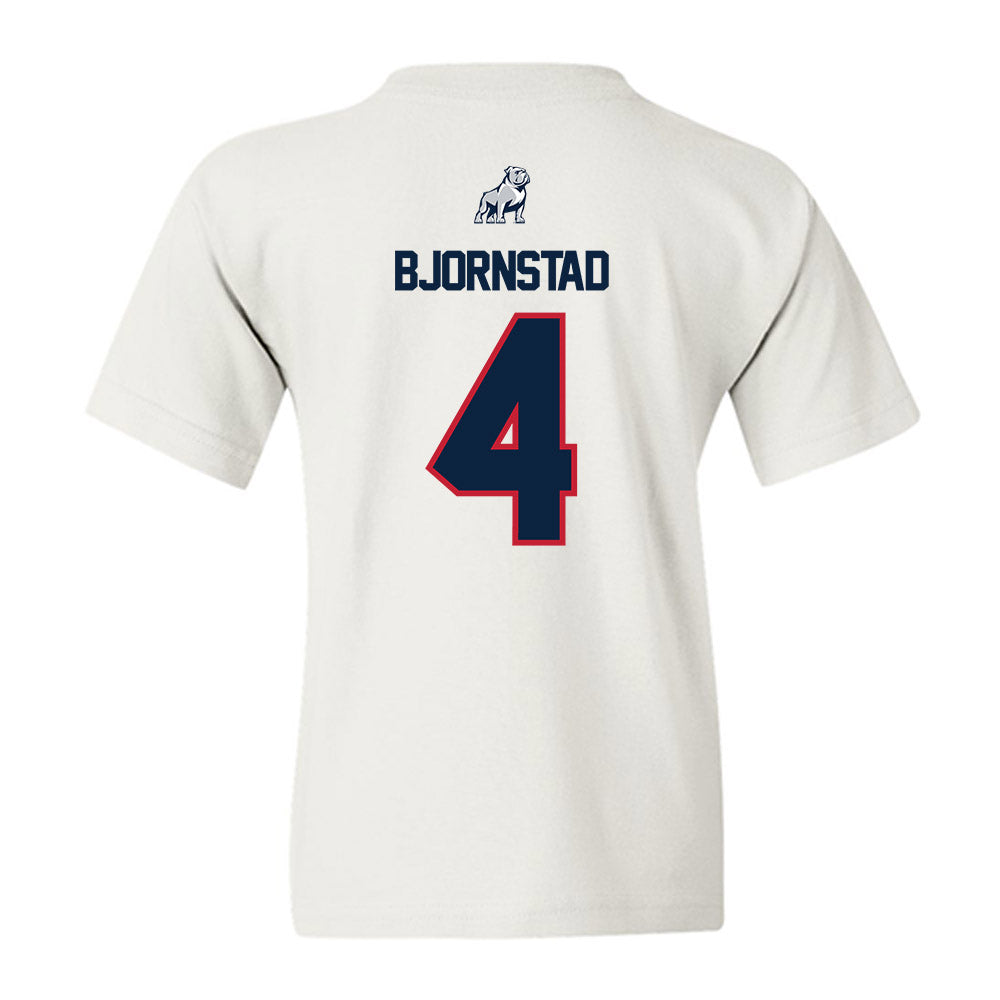 Samford - NCAA Men's Basketball : Judson Bjornstad - Youth T-Shirt-1