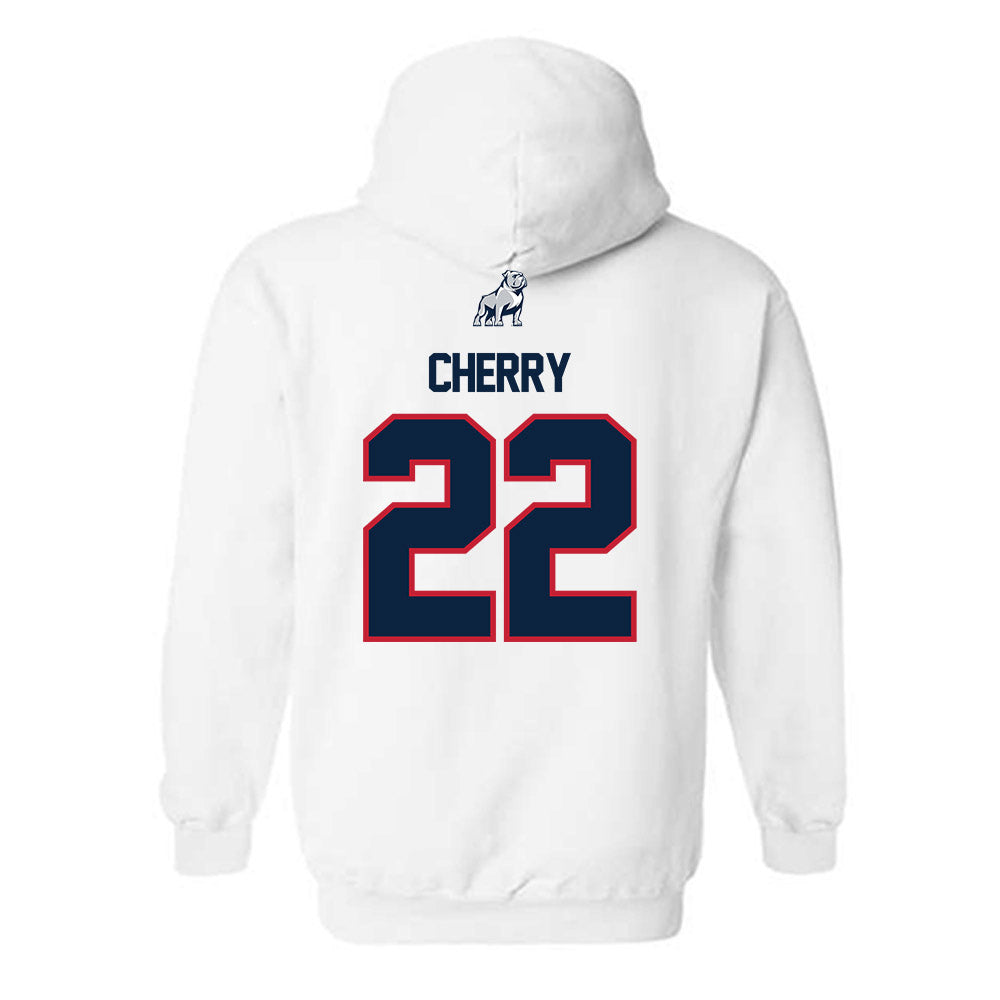 Samford - NCAA Football : Kenyon Cherry - Classic Shersey Hooded Sweatshirt-1