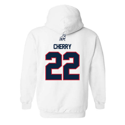 Samford - NCAA Football : Kenyon Cherry - Classic Shersey Hooded Sweatshirt-1