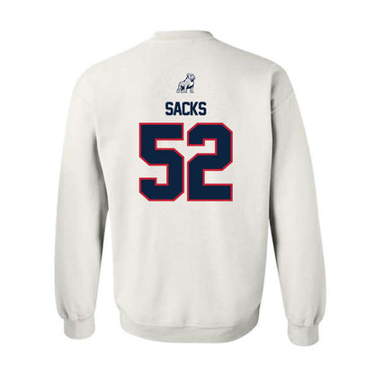 Samford - NCAA Football : Owen Sacks - Classic Shersey Crewneck Sweatshirt-1