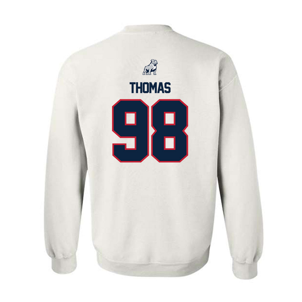 Samford - NCAA Football : Dezmon Thomas - Classic Shersey Crewneck Sweatshirt-1