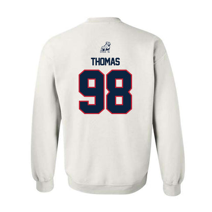Samford - NCAA Football : Dezmon Thomas - Classic Shersey Crewneck Sweatshirt-1