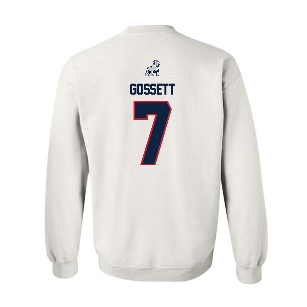 Samford - NCAA Men's Basketball : JD Gossett - Crewneck Sweatshirt-1