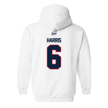 Samford - NCAA Baseball : Jackson Harris - Classic Shersey Hooded Sweatshirt-1