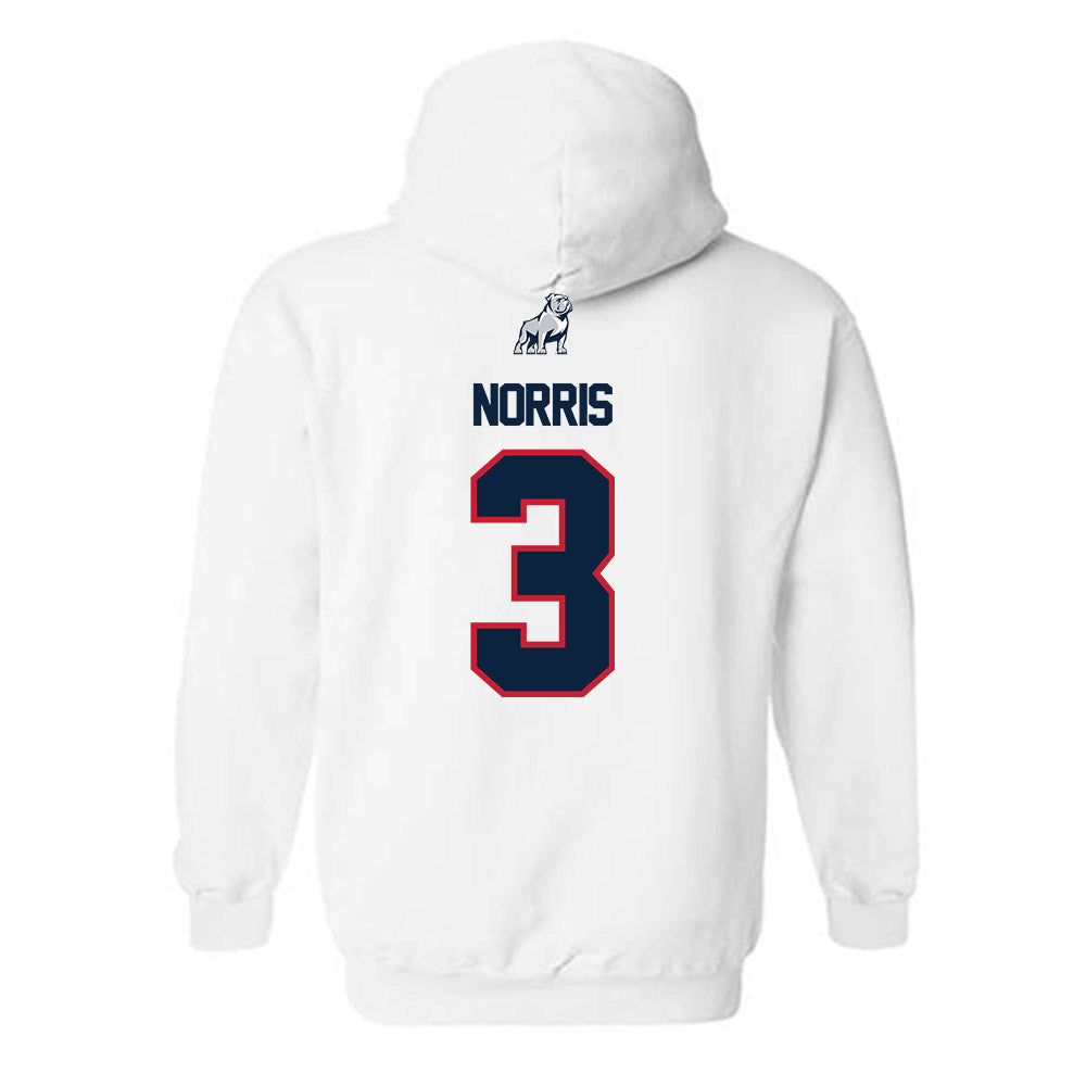 Samford - NCAA Men's Basketball : Keaton Norris - Hooded Sweatshirt-1