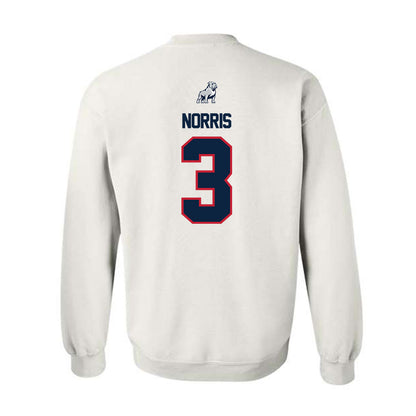 Samford - NCAA Men's Basketball : Keaton Norris - Crewneck Sweatshirt-1