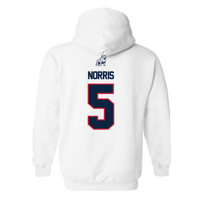 Samford - NCAA Men's Basketball : Cade Norris - Hooded Sweatshirt-1