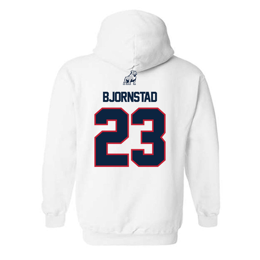 Samford - NCAA Women's Basketball : Kayte Madison Bjornstad - Classic Shersey Hooded Sweatshirt-1