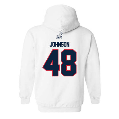 Samford - NCAA Football : Jacob Johnson - Hooded Sweatshirt-1