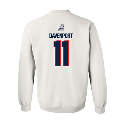 Samford - NCAA Men's Basketball : Cooper Davenport - Crewneck Sweatshirt-1