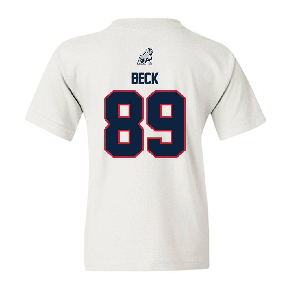Samford - NCAA Football : Landon Beck - Youth T-Shirt-1