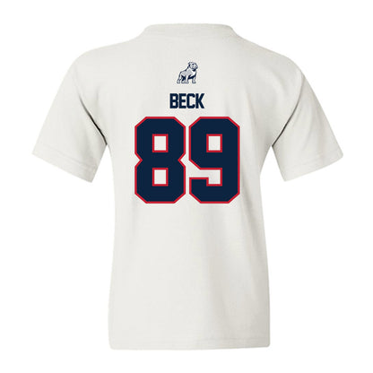 Samford - NCAA Football : Landon Beck - Youth T-Shirt-1
