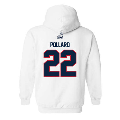 Samford - NCAA Men's Basketball : Jaxon Pollard - Hooded Sweatshirt-1