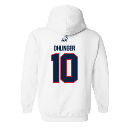 Samford - NCAA Women's Volleyball : Ali Ohlinger - Classic Shersey Hooded Sweatshirt-1