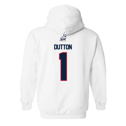 Samford - NCAA Baseball : Pierce Dutton - Classic Shersey Hooded Sweatshirt-1