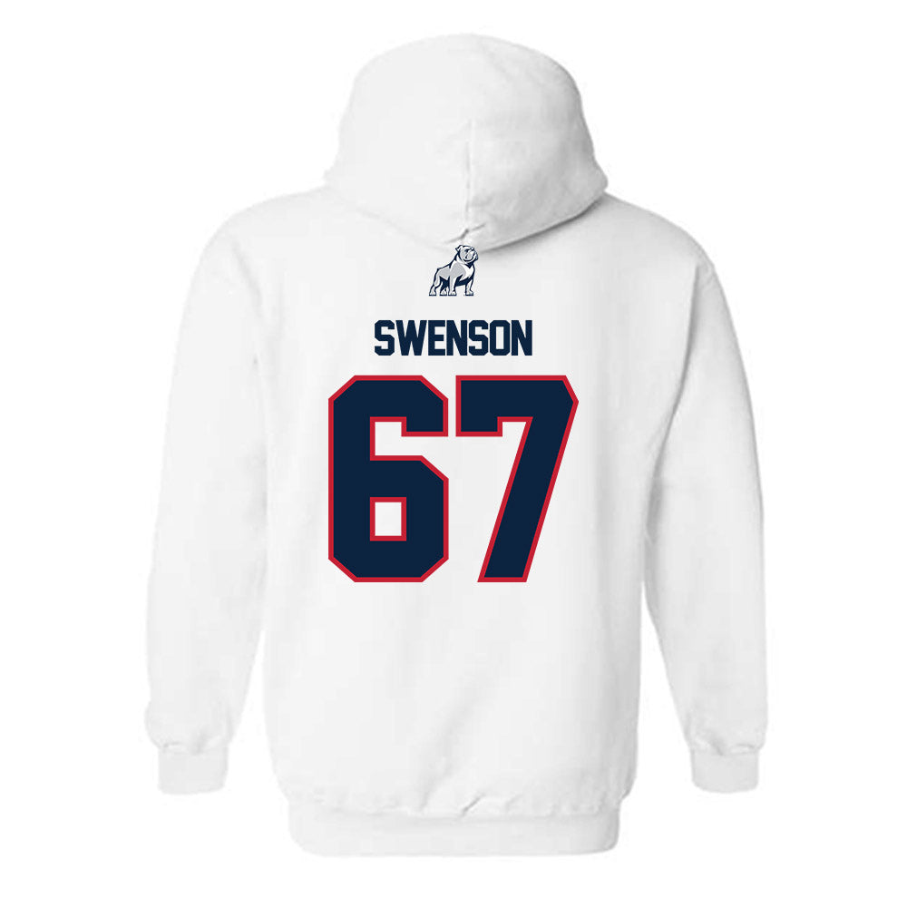 Samford - NCAA Football : Thayne Swenson - Classic Shersey Hooded Sweatshirt-1