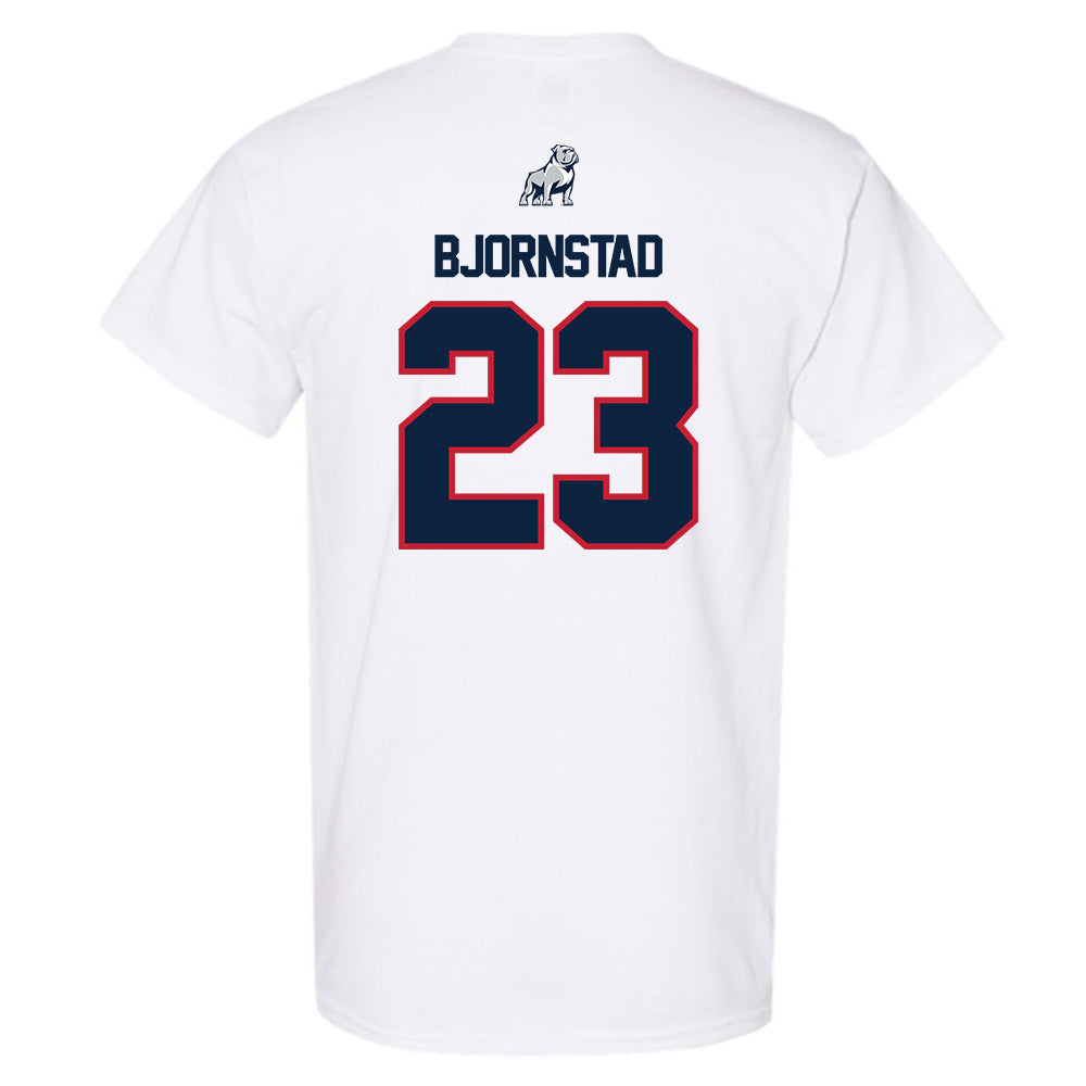 Samford - NCAA Women's Basketball : Kayte Madison Bjornstad - Classic Shersey T-Shirt-1