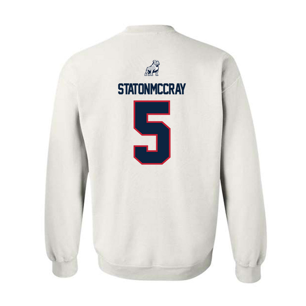 Samford - NCAA Men's Basketball : AJ Staton-McCray - Crewneck Sweatshirt-1