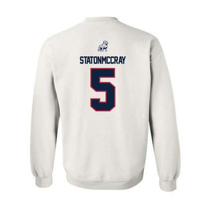 Samford - NCAA Men's Basketball : AJ Staton-McCray - Crewneck Sweatshirt-1