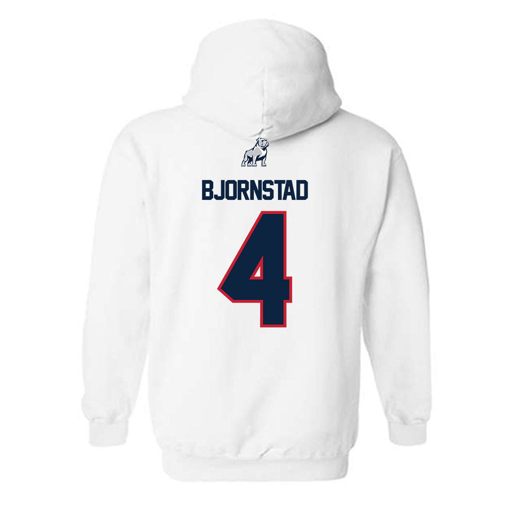 Samford - NCAA Men's Basketball : Judson Bjornstad - Hooded Sweatshirt-1