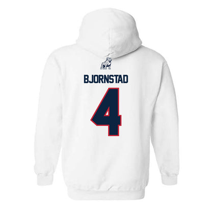 Samford - NCAA Men's Basketball : Judson Bjornstad - Hooded Sweatshirt-1
