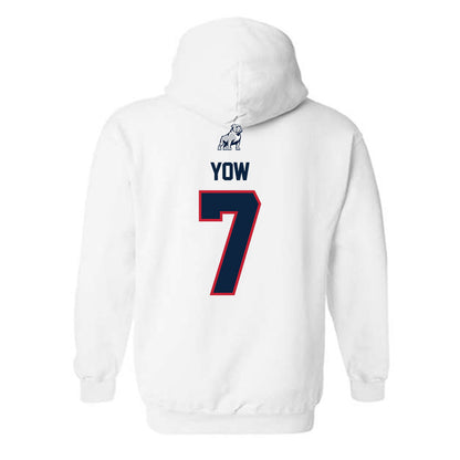 Samford - NCAA Football : Kerrell Yow - Classic Shersey Hooded Sweatshirt-1